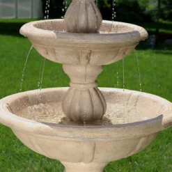 Sunnydaze Decor Sunnydaze 61"H Electric Polyresin And Fiberglass 3-Tier Cornucopia Outdoor Water Fountain -Outdoor Garden Store GUEST 94cff762 0b8e 4086 9a51 f3b8d04fc467