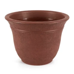 The HC Companies 13 Inch Sierra Round Nordic Traditional Durable Plastic Indoor Outdoor Home Planter Pot For Garden Plants And Flowers 11 The HC Companies 13 Inch Sierra Round Nordic Traditional Durable Plastic Indoor Outdoor Home Planter Pot For Garden Plants And Flowers -Outdoor Garden Store GUEST 959903a0 8c9f 4c74 96c4 2a31f7d3e25c