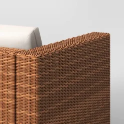 Brookfield Steel Wicker Loveseat - Light Brown - Threshold™ 9 Brookfield Steel Wicker Loveseat - Light Brown - Threshold™ -Outdoor Garden Store GUEST 98eccf06 7d43 4dab b2ee 17a0f019ccde