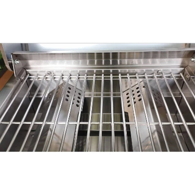 2-Burner Portable Tabletop Stainless Steel Propane Gas Grill Model 13742 - Monument Grills 11 2-Burner Portable Tabletop Stainless Steel Propane Gas Grill Model 13742 - Monument Grills - Image 11