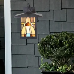 11.75" 1-Light Mona Mission Style Outdoor Wall Lantern Sconce Bronze - River Of Goods 12 11.75" 1-Light Mona Mission Style Outdoor Wall Lantern Sconce Bronze - River Of Goods -Outdoor Garden Store GUEST 9a199f50 a6a9 4826 a9d6 984871fc5d86