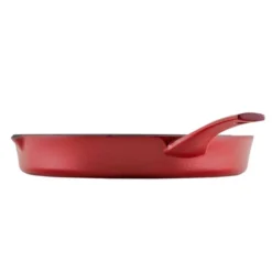Rachael Ray Premium RUST-RESISTANT Cast Iron Skillet 12" Red 21 Rachael Ray Premium RUST-RESISTANT Cast Iron Skillet 12" Red -Outdoor Garden Store GUEST 9ade1b4f 0096 4f5e ba7f 246760ddd0ee
