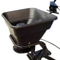 Field Tuff 12V 80 Pound Capacity Grass Seed Fertilizer Spreader With Hitch Mount Receiver And Rain Protector For ATV, UTV, Or Utility Tractor -Outdoor Garden Store GUEST 9fa6723e 1f36 4e98 8ae5 7f47f57d44ba