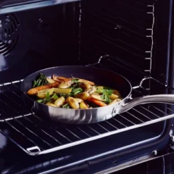 Blue Diamond 11" Stainless Steel Clad Pro Open Frypan Metallic Silver -Outdoor Garden Store GUEST a21b9f6f b6b8 44ca bc6c 537bb9f7f6dc