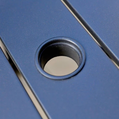 Captiva Designs 5pc Patio Dining Set With Square Table & 4 Metal Spring Motion Chairs 3 Captiva Designs 5pc Patio Dining Set With Square Table & 4 Metal Spring Motion Chairs - Image 3