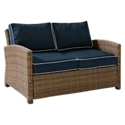 Bradenton Outdoor Wicker Loveseat - Crosley 31 Bradenton Outdoor Wicker Loveseat - Crosley -Outdoor Garden Store GUEST a2a72d00 8e08 4754 9443 5f191cc07a78