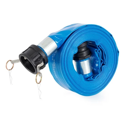 Apache 98138049 2 Inch Diameter 50 Ft Length 70 Psi Polyester-Reinforced PVC Lay Flat Hoses W/ Polypropylene Cam And Groove Connections, Blue (4 Pack) 1 Apache 98138049 2 Inch Diameter 50 Ft Length 70 Psi Polyester-Reinforced PVC Lay Flat Hoses W/ Polypropylene Cam And Groove Connections, Blue (4 Pack)