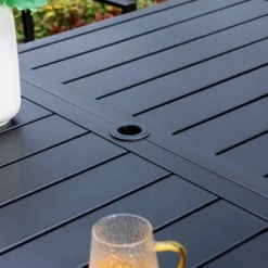 7pc Patio Set With 37" Table & Diamond Back Swivel Arm Chairs - Captiva Designs -Outdoor Garden Store GUEST a346cc96 5307 4a18 9785 4793b4beabb9