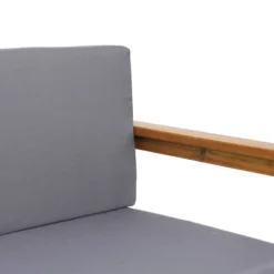 Magnolia Patio Acacia Wood 3 Seater Sofa - Teak/Dark Gray - Christopher Knight Home -Outdoor Garden Store GUEST a5b00576 1d8a 4431 8c2e 38c33ef774ee