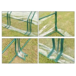 Gardenised Green Outdoor Waterproof Portable Plant Greenhouse With 2 Clear Zippered Windows -Outdoor Garden Store GUEST a5f87101 8a0d 43e4 8e40 93c59b08d485