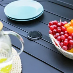 Captiva Designs 7pc Outdoor Dining Set With C-Spring Motion Chairs & Metal Table With Umbrella Hole 19 Captiva Designs 7pc Outdoor Dining Set With C-Spring Motion Chairs & Metal Table With Umbrella Hole -Outdoor Garden Store GUEST a7c6ba55 e437 4502 883b 069d6aeda566