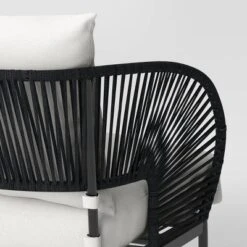 Mackworth Rope Patio Loveseat - Black - Threshold™ -Outdoor Garden Store GUEST a7de083f d665 45f7 aed3 b0b74334c8d3