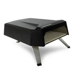 Permasteel 12" Countertop Outdoor Pizza Oven With Cover - Black -Outdoor Garden Store GUEST a8e8c15d fef9 4c88 be63 66010f792262