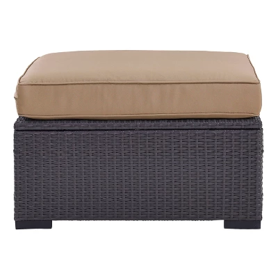 Biscayne Ottoman With Mist Cushions - Crosley 1 Biscayne Ottoman With Mist Cushions - Crosley