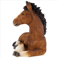 Design Toscano Relaxing Pony Horse Foal Statue -Outdoor Garden Store GUEST a9e27fbd 0c82 437d aaa5 8121181fb7d9