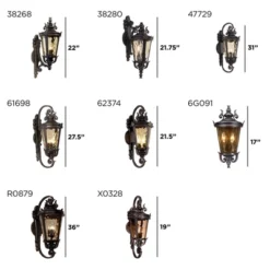 John Timberland Casa Marseille Rustic Outdoor Wall Light Fixture Valencia Bronze Scroll 21 3/4" Champagne Hammered Glass For Post Exterior Barn Deck -Outdoor Garden Store GUEST ac9b94a7 ddfe 4f74 b79c 52d9cbeca2e7