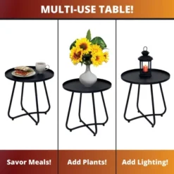 Kinger Home 3-Piece Outdoor Patio Bistro Table And Chairs Set Of 2, Rattan Wicker Cast Aluminum Patio Furniture, Green -Outdoor Garden Store GUEST acbc261e f4b5 4b92 bb7e ad6dbd24d329