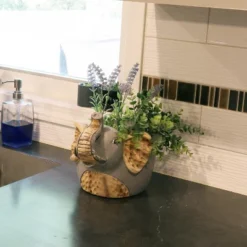 Sunnydaze Decor Sunnydaze Elsie The Elephant Planter Statue - Indoor/Outdoor Decorative Figurine - 8.5" -Outdoor Garden Store GUEST ad035c57 0d60 4cfb bc62 d2adff665192