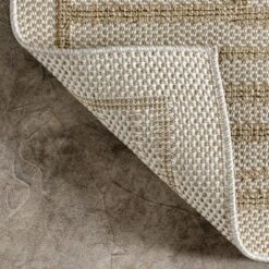 NuLOOM Rickie Solid Striped Indoor/Outdoor Patio Area Rug -Outdoor Garden Store GUEST ad9f8450 4d6e 4934 a53c 474b4da21dfe