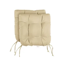 2pc 19" X 19" X 3" Outdoor Tufted U-Shaped Chair Cushions - Sorra Home 22 2pc 19" X 19" X 3" Outdoor Tufted U-Shaped Chair Cushions - Sorra Home -Outdoor Garden Store GUEST adf843af 2fd2 4751 bfd6 cf8b765533da