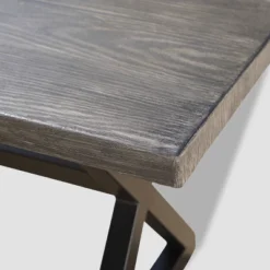 Rolando Rectangular Aluminum Dining Table - Brown - Christopher Knight Home -Outdoor Garden Store GUEST afa11c0e 0570 495c 9f1d 62bab3bad207