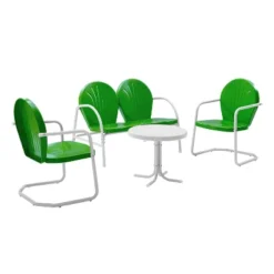 Griffith 4pc Outdoor Conversation Set - Kelly Green - Crosley -Outdoor Garden Store GUEST b015d7e0 2602 42cf aeb4 3b70f9ccd8e5