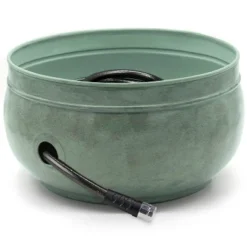Brass Sonoma Hose Pot - Green - Good Directions -Outdoor Garden Store GUEST b27a6d1e caa2 474c a078 492de5ad37c6