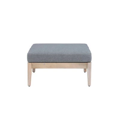 Summerlyn Ottoman - Linon 2 Summerlyn Ottoman - Linon - Image 2