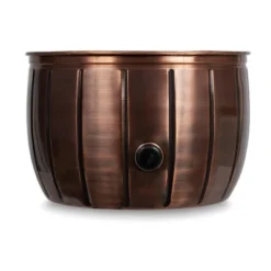 BirdRock HomeDecorative Water Hose Pot - Antique Copper - 100 Ft Hose -Outdoor Garden Store GUEST b31c0b50 af12 4c39 ac32 39778c31f2e3