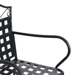 Sunnydaze Decor Sunnydaze Outdoor Scrolling Wrought Iron Bar Chair And Table Set - Black -Outdoor Garden Store GUEST b4ed7a39 8c6b 4fcc a27d f462dad0aa94