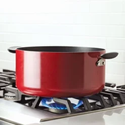 Farberware Reliance 10qt Aluminum Nonstick Wide Stock Pot Red 9 Farberware Reliance 10qt Aluminum Nonstick Wide Stock Pot Red -Outdoor Garden Store GUEST b629c235 a2c0 467c 9bff 66609958fc3a