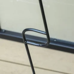 Patio Set With Steel Table With 1.57" Umbrella Hole & Steel Swivel Sling Arm Chairs - Captiva Designs -Outdoor Garden Store GUEST b706a394 6c99 4c43 8509 b6c49577a0f0