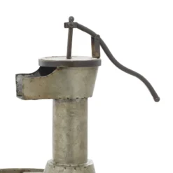 18" X 15" Farmhouse Metal Fountain Gray - Olivia & May -Outdoor Garden Store GUEST b768d21a 8679 4d23 a938 c57fd93c2506