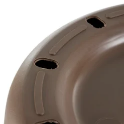 The HC Companies LIA12000E21 14 Inch Classic Durable Plastic Flower Pot Container Garden Planter With Molded Rim And Drainage Holes, Chocolate -Outdoor Garden Store GUEST b7a80e4d 5086 4822 81d9 05350ca1e3fe