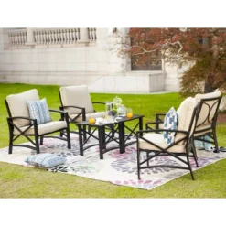 6pc Outdoor Seating Group With Cushions - Patio Festival -Outdoor Garden Store GUEST b7cea069 83d4 47c7 aa65 d1eb1beb2f67