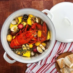 Martha Stewart Enamel On Steel 16 Quart Lobster Pot In Cream 11 Martha Stewart Enamel On Steel 16 Quart Lobster Pot In Cream -Outdoor Garden Store GUEST b8922619 9afc 4c1b ab2d ed10eea0d33e