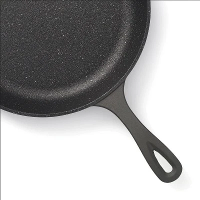 The Rock By Starfrit 10" Cast Iron Skillet Black 2 The Rock By Starfrit 10" Cast Iron Skillet Black - Image 2