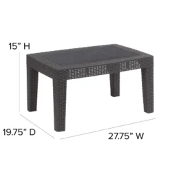Emma And Oliver Outdoor Rattan Coffee Table 13 Emma And Oliver Outdoor Rattan Coffee Table -Outdoor Garden Store GUEST bb1efa48 b7aa 46e7 853c de11ad15a5e7 1