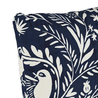 Suki Chinois Outdoor Throw Pillow Navy - Skyline Furniture 2 Suki Chinois Outdoor Throw Pillow Navy - Skyline Furniture - Image 2