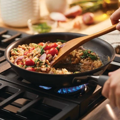 Anolon Advanced Home 10.25" & 12.75" Twin Pack Open Fry Pans Moonstone 2 Anolon Advanced Home 10.25" & 12.75" Twin Pack Open Fry Pans Moonstone - Image 2