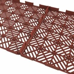 Nature Spring Interlocking Open Patterned Terracotta Patio And Deck Flooring Tiles - Set Of 6 -Outdoor Garden Store GUEST bc9df942 80bd 43fd bb1e e9befa89a901