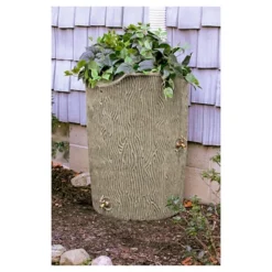 Impressions Bark 50 Gallon Rain Saver - Sandstone - Good Ideas -Outdoor Garden Store GUEST bd6a5e4b 65b1 4690 ace3 0529ce283092
