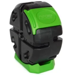 FCMP Outdoor RC2000WB-GRN 19-Gal Plastic Single Chamber Half Size Rolling Composter Outdoor Rotating Garden Compost Bin, Black/Green (2 Pack) -Outdoor Garden Store GUEST c2a750f0 c52f 42a1 8171 af7f4c5ba113