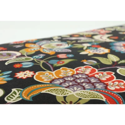 Set Of 2 Outdoor/Indoor Throw Pillow Telfair Midnight Black - Pillow Perfect 2 Set Of 2 Outdoor/Indoor Throw Pillow Telfair Midnight Black - Pillow Perfect - Image 2