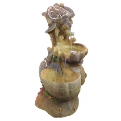 Design Toscano Turtle Cove Cascading Sculptural Fountain - Multicolored -Outdoor Garden Store GUEST c3e4250e 02cc 43be 9e37 2cd5255ec03f