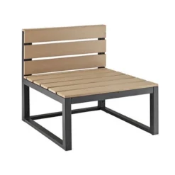 4pc Metal & Wood All Weather Patio Sectional Set - Natural - Saracina Home 7 4pc Metal & Wood All Weather Patio Sectional Set - Natural - Saracina Home -Outdoor Garden Store GUEST c5320dab 24ad 4797 869a 0ca6e9681128