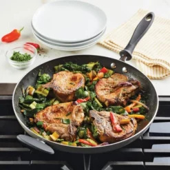 Farberware Reliance 14" Aluminum Nonstick Skillet - Silver