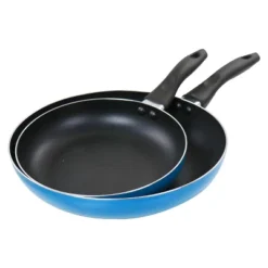 Gibson Home 2 Piece 10 Inch Aluminum Frying Pan In Blue 14 Gibson Home 2 Piece 10 Inch Aluminum Frying Pan In Blue -Outdoor Garden Store GUEST c6099398 a1ee 4637 bdce 35888a3ebee8