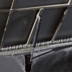 Santa Rosa Wicker Patio Storage Ottoman - Gray - Christopher Knight Home -Outdoor Garden Store GUEST c73c917f 638e 4464 a406 4ba00e2a7cf4