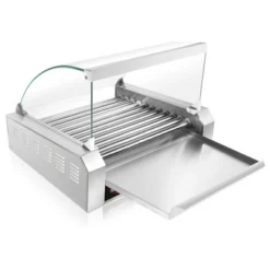 Olde Midway Electric Hot Dog Roller Grill Machine With Glass Cover, Commercial Grade 10 Olde Midway Electric Hot Dog Roller Grill Machine With Glass Cover, Commercial Grade -Outdoor Garden Store GUEST c74413aa 29e7 4f0b 87af 60ed57a1fc16